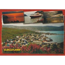Kjøllefjord - Collage - Finnmark - Postkort