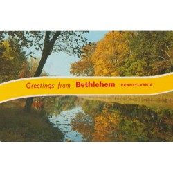 Greetings from Betlehem - Pennsylvania - USA - Postkort