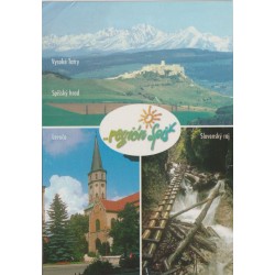 Region Spis - Slovakia - Postkort