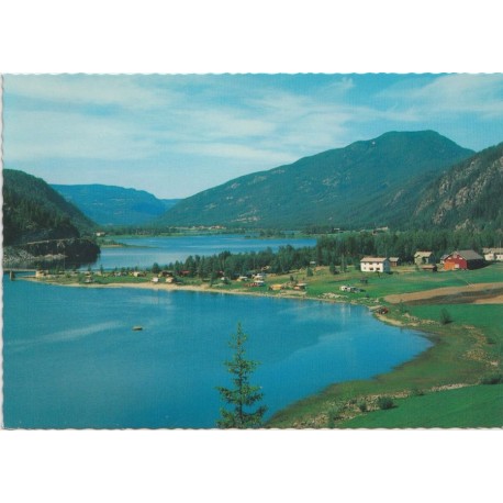 Ved Liodden mot Nesbyen - Hallingdal - Postkort