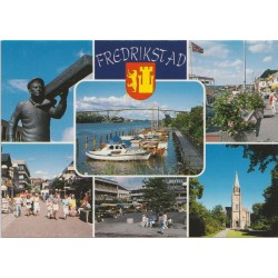 Fredrikstad - Collage - Østfold - Postkort