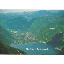 Dalen i Telemark - Oversiktsfoto - Postkort