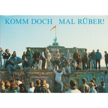 Komm doch mal rüber! - Berlin - Tyskland - Postkort