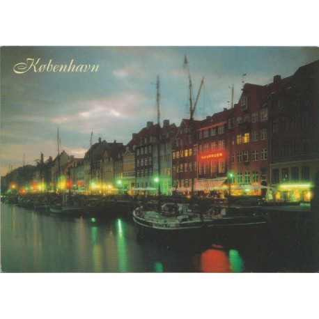 Danmark - København - Nyhavn - Postkort
