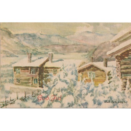 Ulf Selmer - God Jul - Postkort