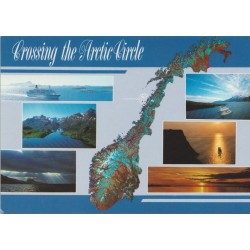 Crossing the Arctic Circle - North of Norway - Postkort