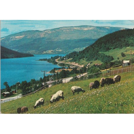 Åredalen - Utsikt från Björnänge - Sverige - Postkort