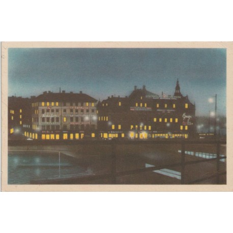 Stockholm - Gamla staden sedd från Slussen - Sverige - Postkort