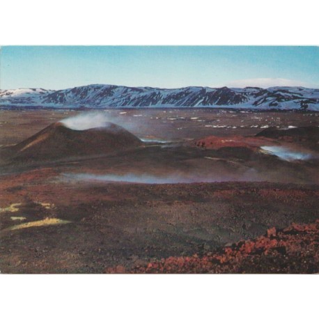 Askja - Vatnajökull - Island - Postkort