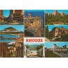 Rhodes - Collage med flere motiver - Hellas - Postkort