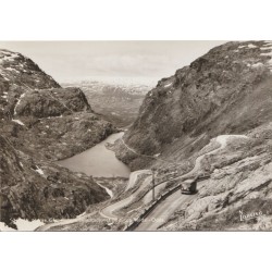 Gårsvingene Seljestadjuvet på ruten Røldal-Odda - Postkort