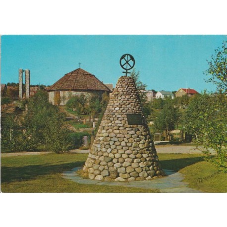 Gravkapellet - Kobberverkets minnesmerke - Røros - Postkort