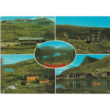 Rondane - Turisthytter - Postkort