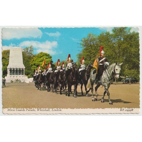 Horse Guards Parade - Whitehall - London - England - Postkort