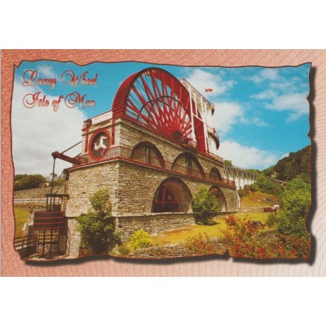 The Great Laxey Wheel - Isle of Man - Postkort