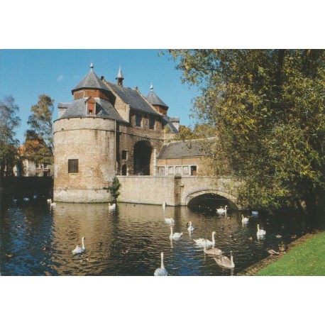 Brugge - Ostende Gate - Belgia - Postkort