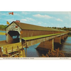 The Hartland Covered Bridge - New Brunswick - Canada - Postkort