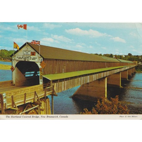 The Hartland Covered Bridge - New Brunswick - Canada - Postkort