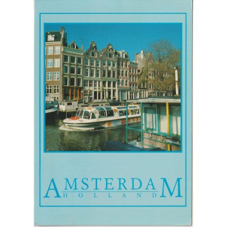 Amsterdam - Prinsengracht - Nederland - Postkort