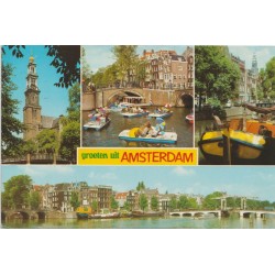 Groeten uit Amsterdam - Nederland - Postkort