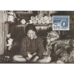 Arnarulunnguaq - Det lille kvindemenneske - Postkort