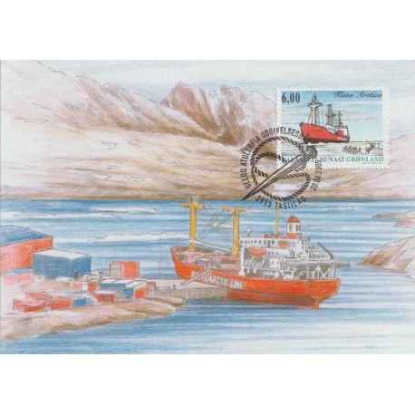 Kista Arctica - Post Greenland - 2005 - Postkort