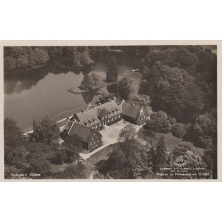 Godset Rydsgård og innsjøen – Skåne - Sverige - Postkort