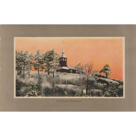 Kirke i Jönköpings Stadspark - Vinter - Sverige