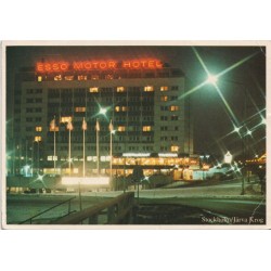 Esso Motor Hotel - Stockholm - Sverige - Postkort