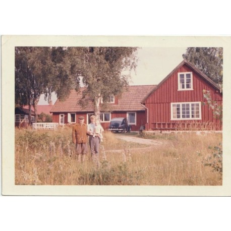 Ängelholm - Ukjent plass men står Borgmästar torpet - Sverige - Postkort