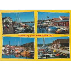 Hälsning från Grebbestad - Sverige - Postkort