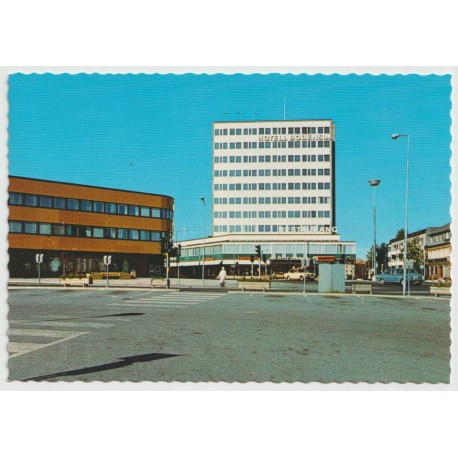 Boden - Affärs & Hotelcentrum - Sverige - Postkort