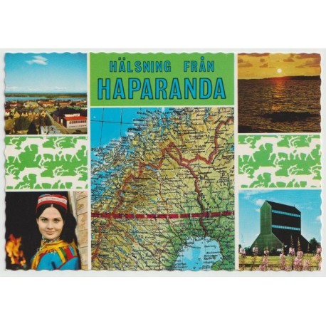 Hälsning från Haparanda - Sverige - Postkort