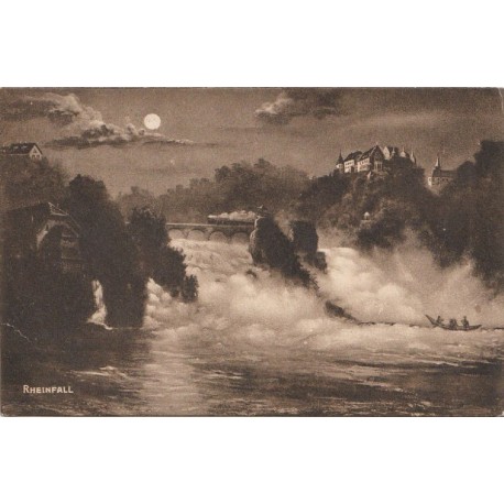 Rheinfall - 1912 - Sveits - Postkort