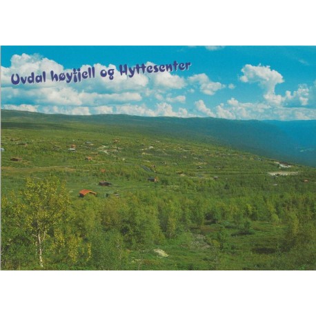 Uvdal høyfjell og hyttesenter - Buskerud - Postkort