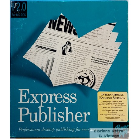 Express Publisher 2.0 for MS-DOS