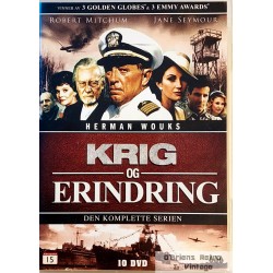 Herman Wouks Krig og endring - Den komplette serien - 10 DVD