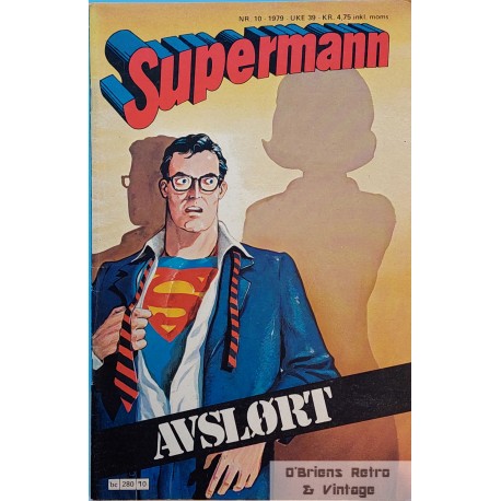 Supermann - 1979 - Nr. 10 - Avslørt