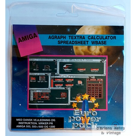 Euro Power Pack - Vol. 26 - Agraph - Textra - Calculator - Amiga