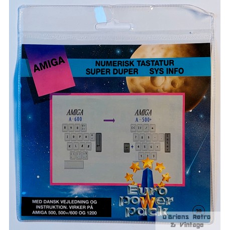 Euro Power Pack - Vol. 39 - Numerisk tastatur - Super Duper - Sys Info - Amiga