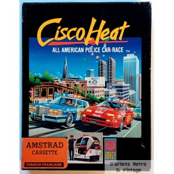 Cisco Heat - All American Police Car Race (Image Works) - Amstrad