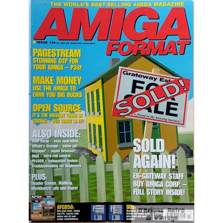 Amiga Format - 2000 - March - Nr. 134 - Sold again!