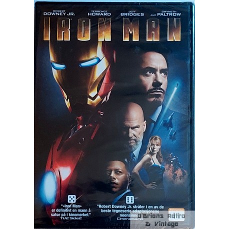 Iron Man - Marvel - 2008 - Innplastet - DVD