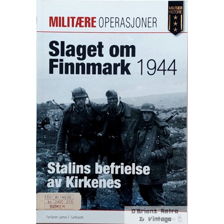 Militære operasjoner - 15 - Slaget om Finnmark 1944