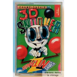 Championship 3D Snooker (Zeppelin Games) - Commodore 64 / 128