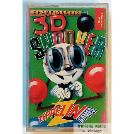 Championship 3D Snooker (Zeppelin Games) - Commodore 64 / 128