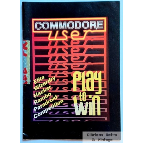 Commodore User: Play to Win 