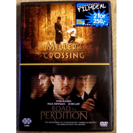 2 x Drama: Miller's Crossing og Road to Perdition