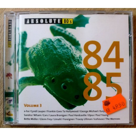 Absolute 80's: Vol. 3 - 84, 85