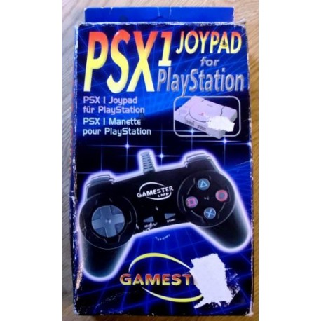 Gamester PSX1 Joypad i eske